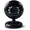 Webcam Nightvision 16MP Plug & Play e Microfone USB Preta Multilaser